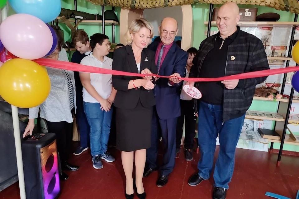 В Лазурненской школе Скадовского района открылся школьный музей