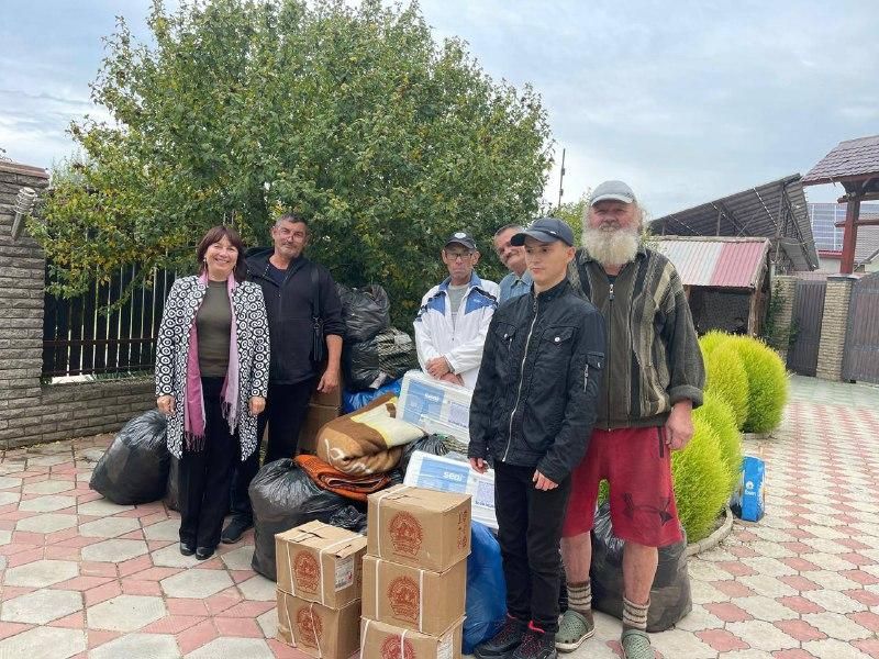 Волонтеры из Новороссийска доставили гуманитарную помощь в Скадовский округ