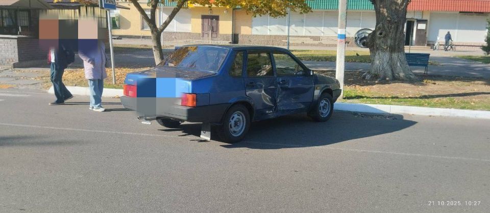 В Новой Каховке в результате ДТП пострадал человек