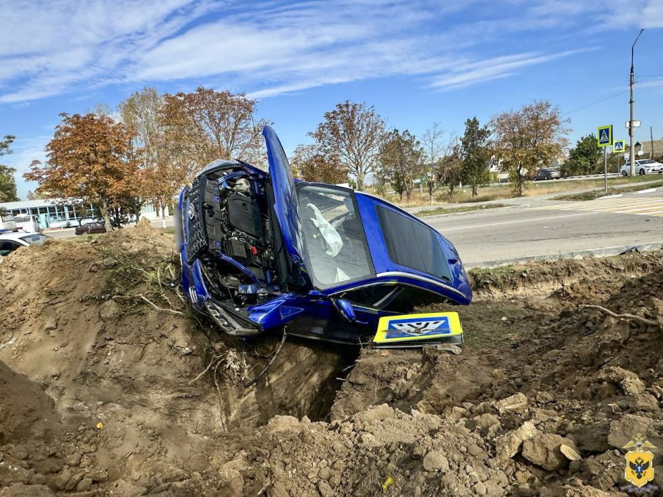 В Скадовске полицейские установят обстоятельства ДТП с тремя пострадавшими