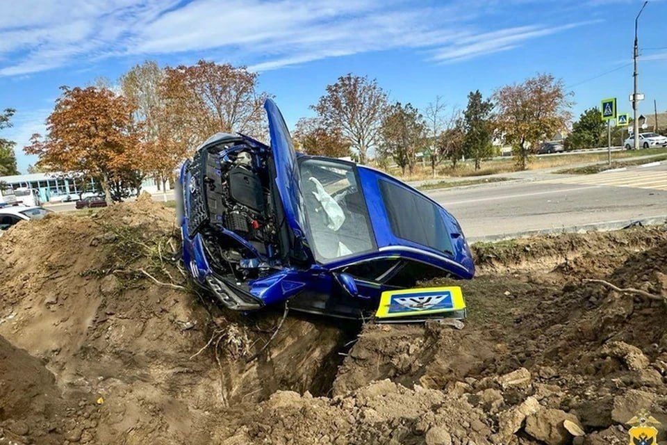 Три человека травмированы в Скадовске во время автоаварии