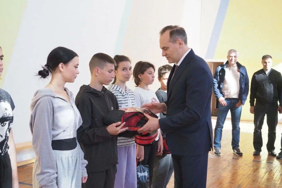 Глава Мордовии посетил Гавриловскую школу Каланчакского округа