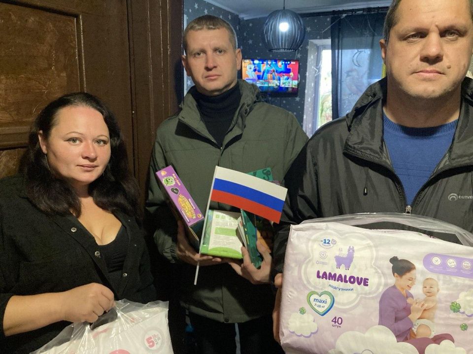 Рязанцы оказали адресную помощь семье из села Тавричанка