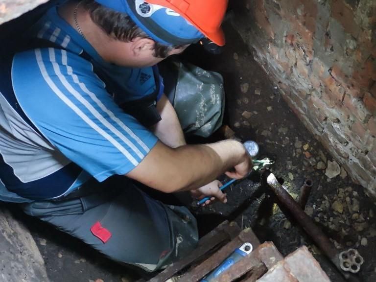 В Чаплинке приступила к работе новая бригада рязанских теплосетей