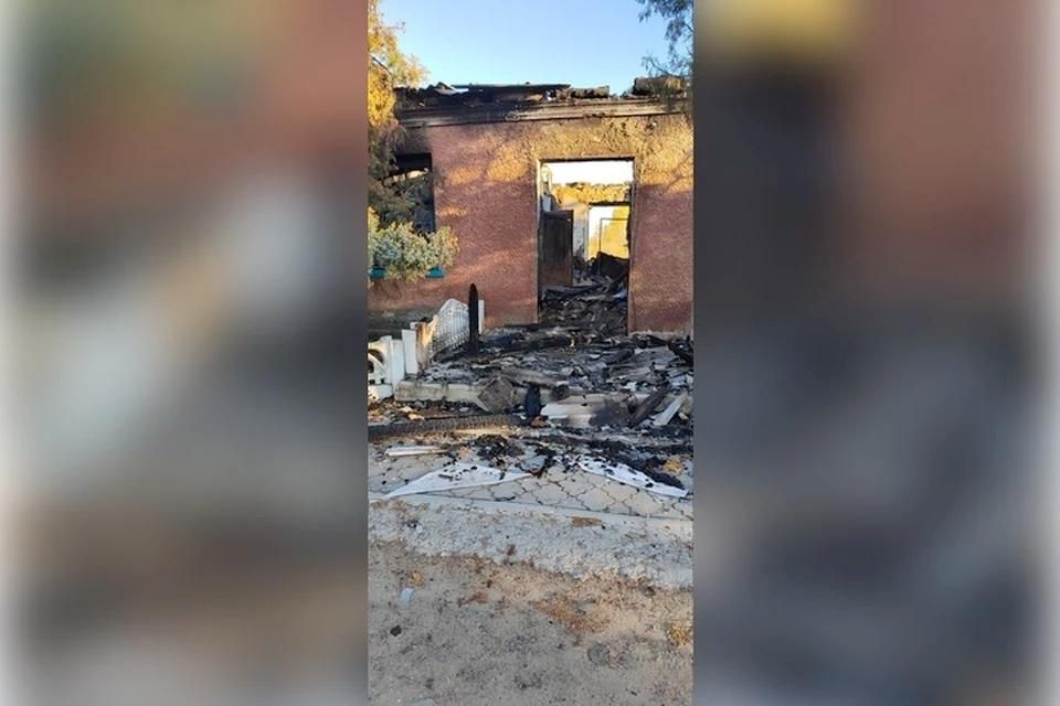 ВСУ сожгли администрацию херсонского села Рыбальче 18 дронами-камикадзе