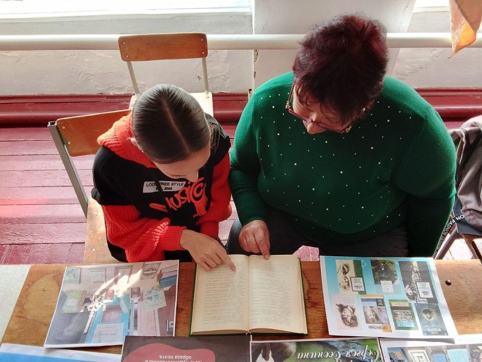 День школьных библиотек в Ольгинской школе