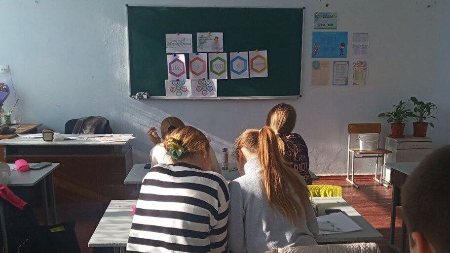 В Ольгинской школе прошли профориентационные занятия для учеников