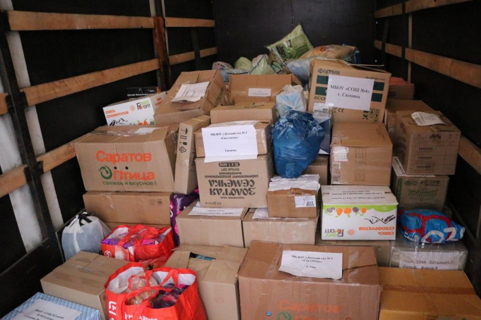 В Херсонскую область отправилась гуманитарная помощь от рязанцев