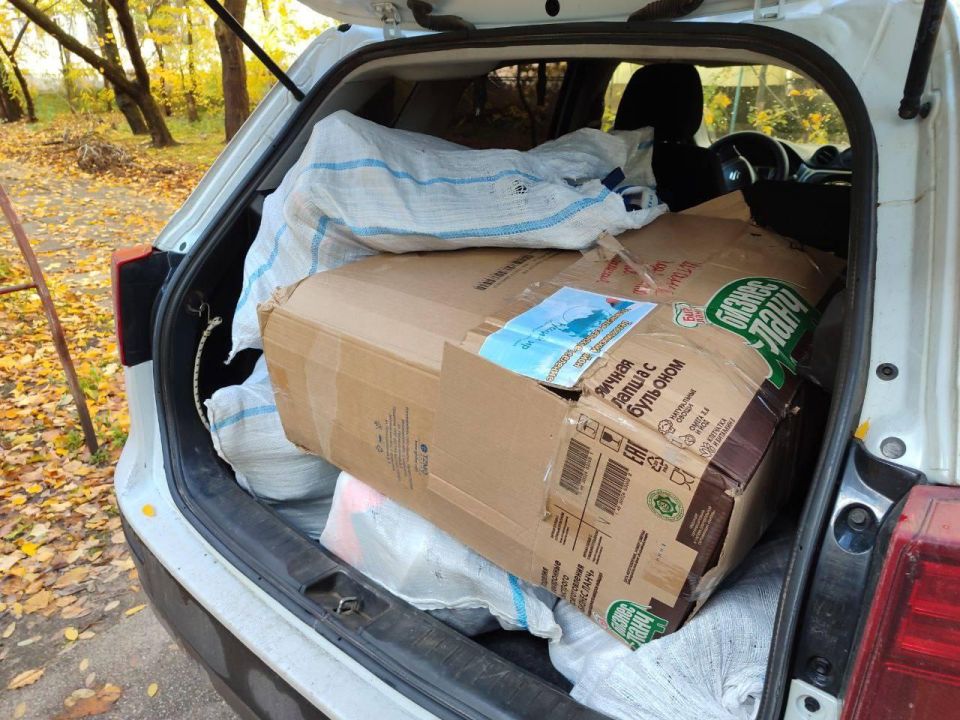 Гуманитарная помощь от фонда «Союз Матерей» прибыла в Новую Каховку