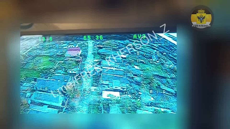 Удар по гражданскому автомобилю в Великой Лепетихе