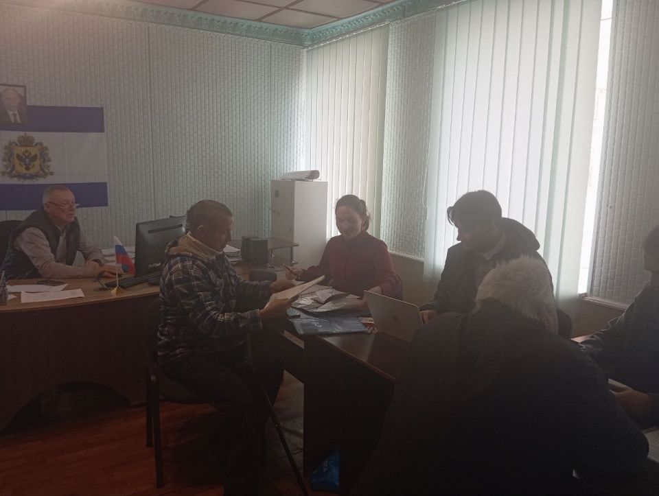 Юристы Госюрбюро провели прием в селе Раздольное