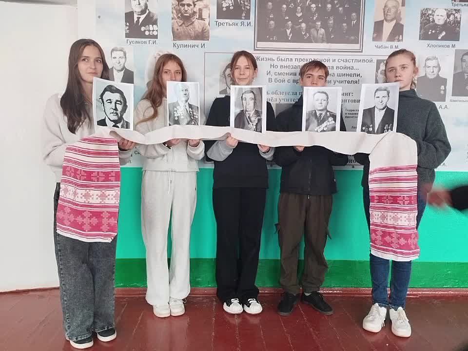 В Чернянской школе прошёл Урок Мужества, посвящённый Дню освобождения Каховского района от немецко-фашистских захватчиков