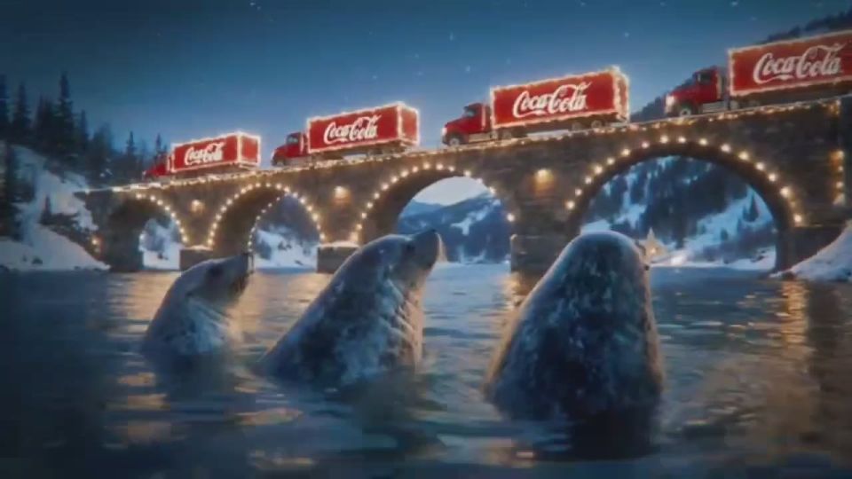Coca-Cola показали свой культовый рождественский ролик, как и в прошлом году, созданный с помощью AI. И снова получили шквал критики