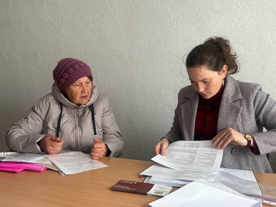 Юристы Госюрбюро провели прием в селе Красный Перекоп