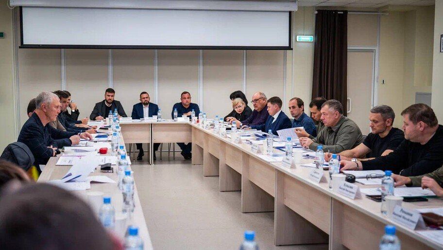 Хуснуллин провел совещание с Сальдо по развитию Херсонской области