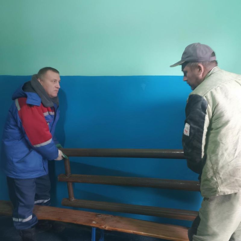 Рязанцы приступили к ремонту отопления в Чаплинском центре детского и юношеского творчества