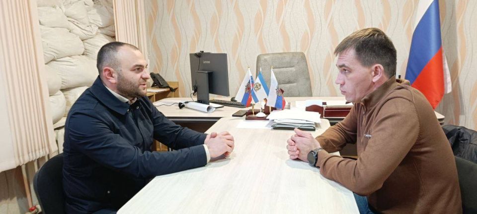 Зампред Херсонской областной Думы Рамиль Замалетдинов посетил Каховский округ