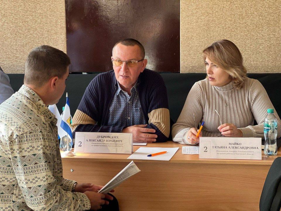 Сергей Георгиев: Мобильная приемная губернатора Херсонской области провела выездной прием граждан в Новотроицком муниципальном округе