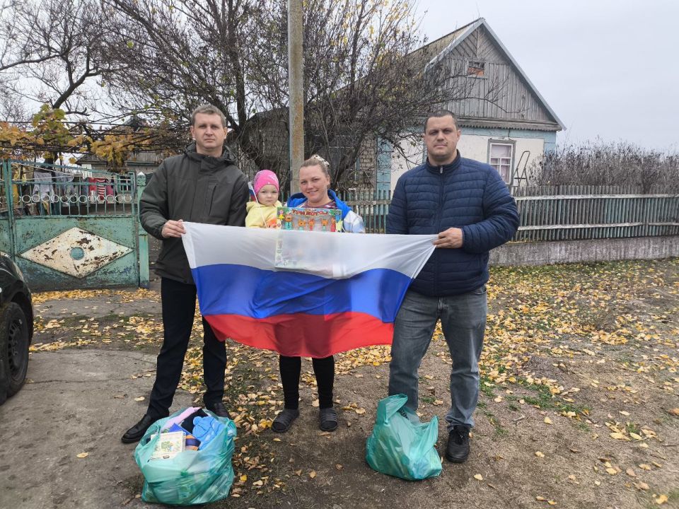 Поддержка многодетных семей: представители шеф региона Рязанской области встретились с семьями Великолепетихского округа