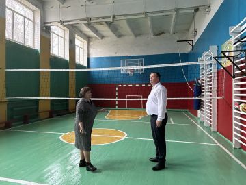 Рабочий выезд в Мирненскую школу Каланчакского района