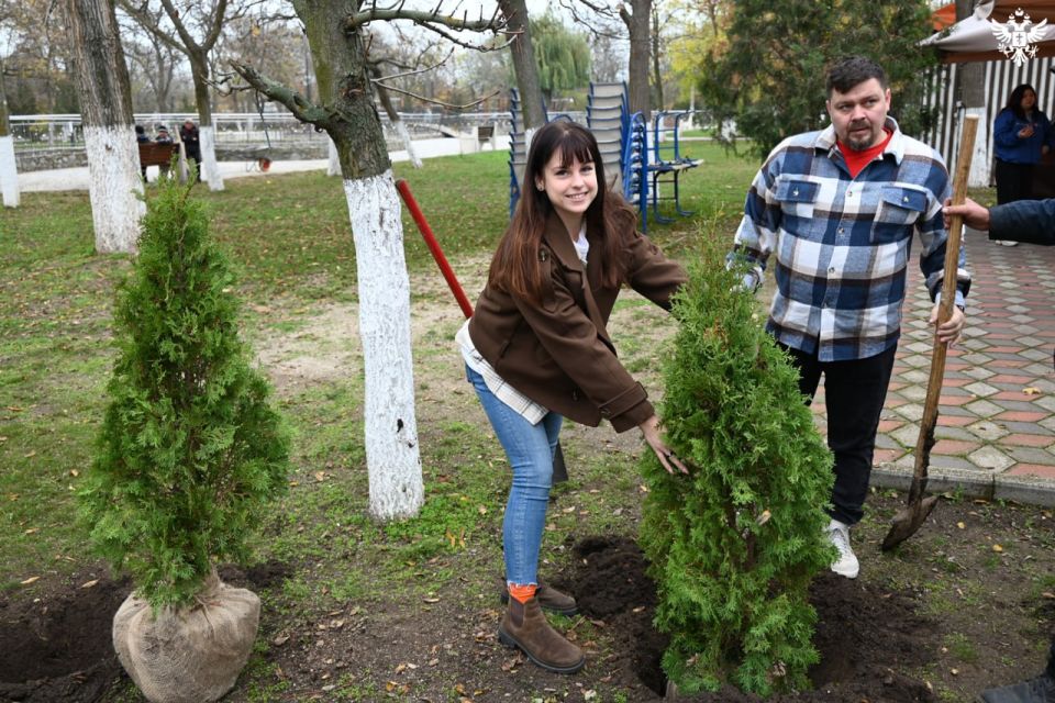 Аллея ПСБ заложена в Херсонской области в рамках акции «Сад памяти»