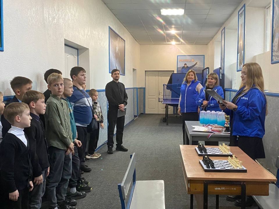 К турниру «Шахматная партия единства» присоединились и чаплинские шахматисты в Аскании-Нова