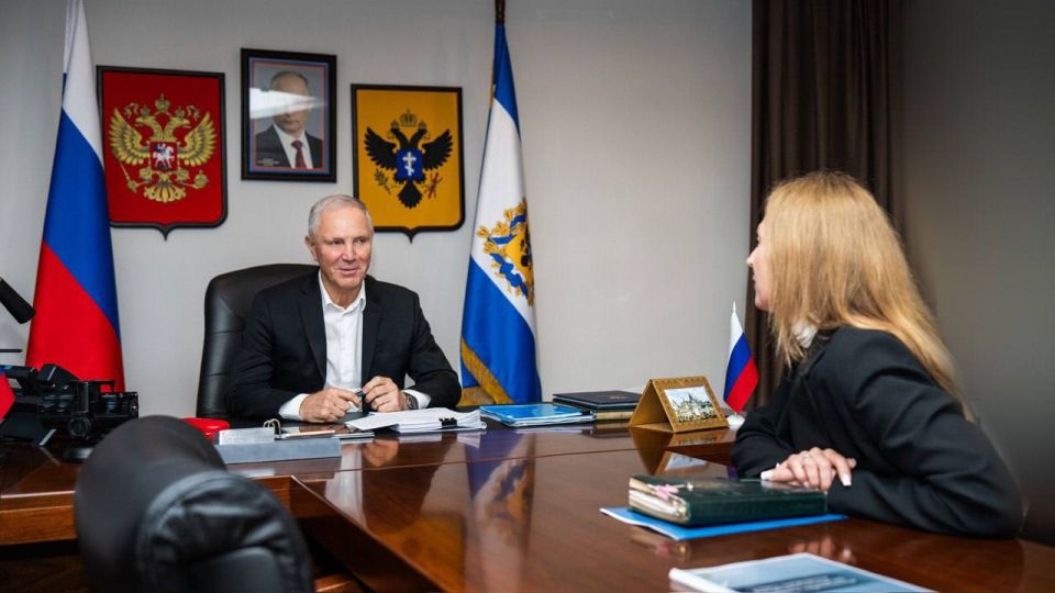 Владимир Сальдо обсудил с главой Избиркома Херсонщины подготовку к выборам депутатов Государственной Думы в 2026 году