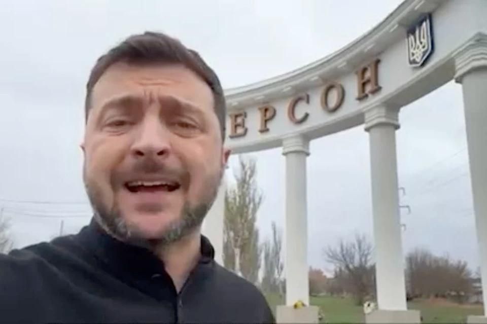 Сальдо оценил снимок Зеленского из Херсона