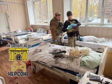 В Запорожье, в больнице, раненый боевик ВСУ принёс с собой гранату, которая взорвалась прямо в палате!