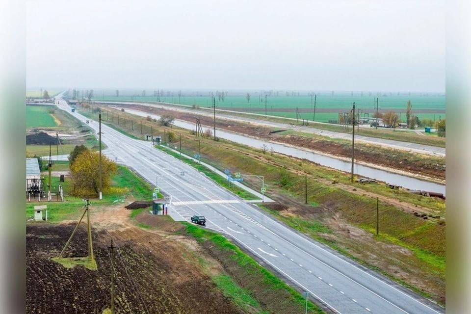 Отремонтирован 35-километровый участок дороги Новая Каховка – Геническ