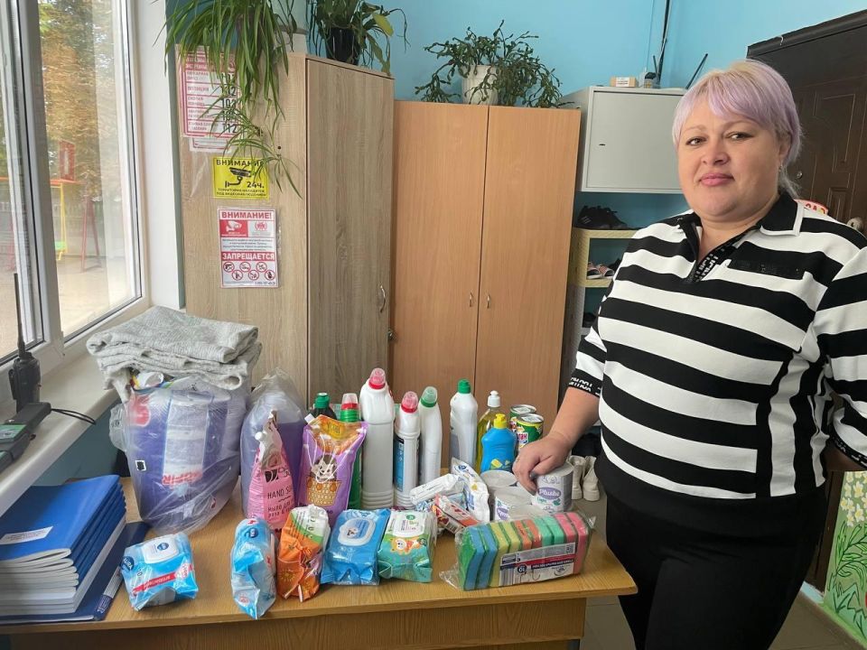 Новомосковцы помогают Херсонской области