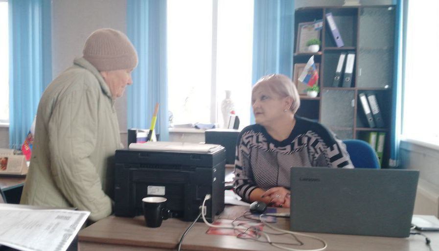 Начальник Федоровского территориального отдела Любовь Мороз провела очередной прием граждан