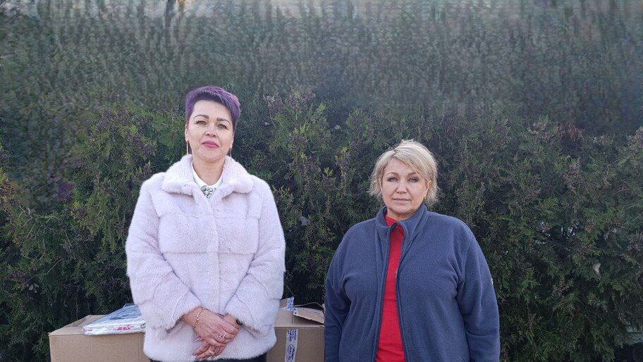 В госпиталь в Геническом округе доставили помощь