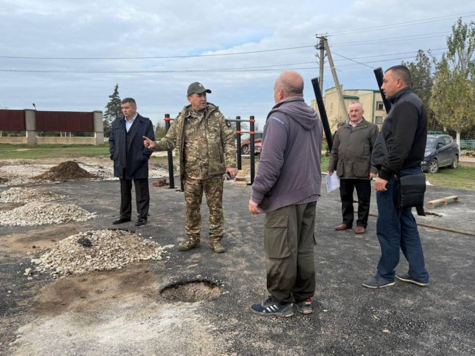 В Каланчакском округе появится многофункциональная спортивная площадка