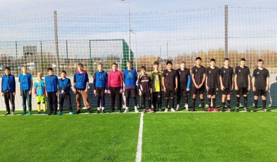Юные футболисты «Джарылгача» сыграли в товарищеском матче в Каланчаке