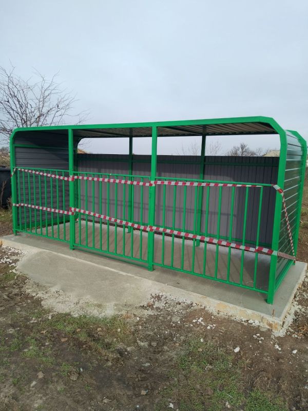 Новые контейнерные площадки появились в Геническом округе