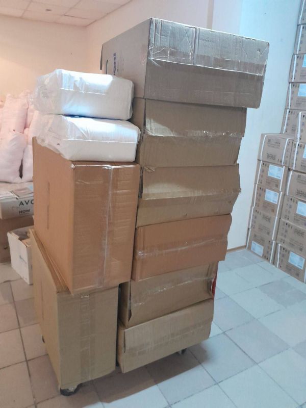 Поступление гуманитарной помощи в округ