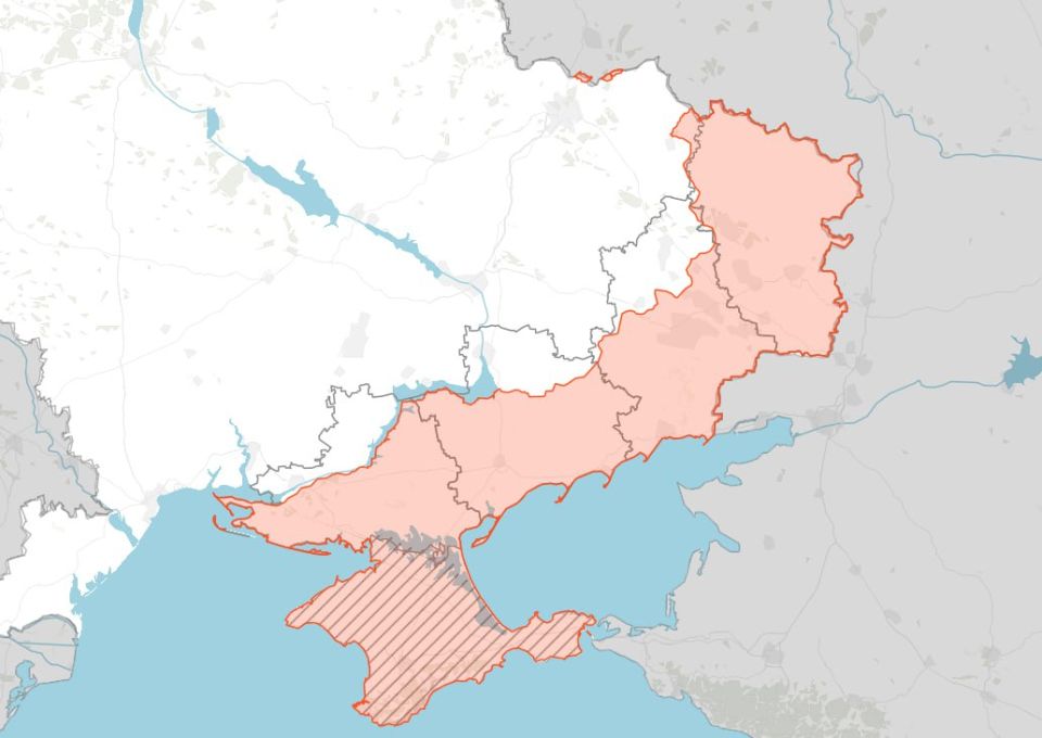 РФ вернет часть Херсонской и Запорожской областей по условиям переговоров, — укрСМИ со ссылкой на Axios