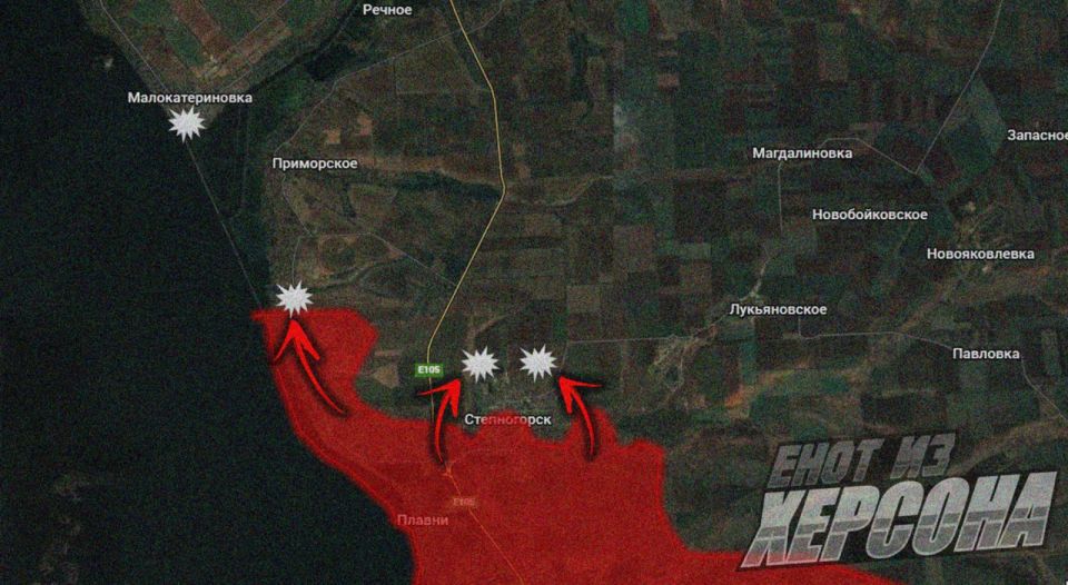Енот из Херсона: Обстановка на Запорожском направлении