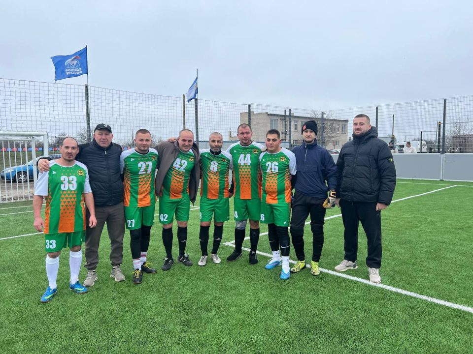 Футбольная команда "Каховка" одержала победу над "Рубановкой" в чемпионате Херсонской области по футболу