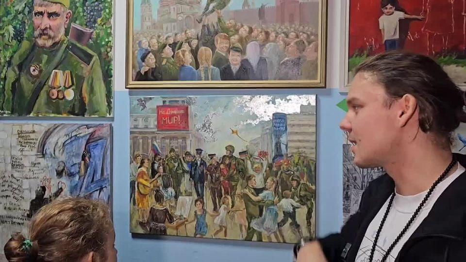 Александр Дудка: В Скадовске открылась Международная выставка «Искусство и мир: Великая Победа Жизни»