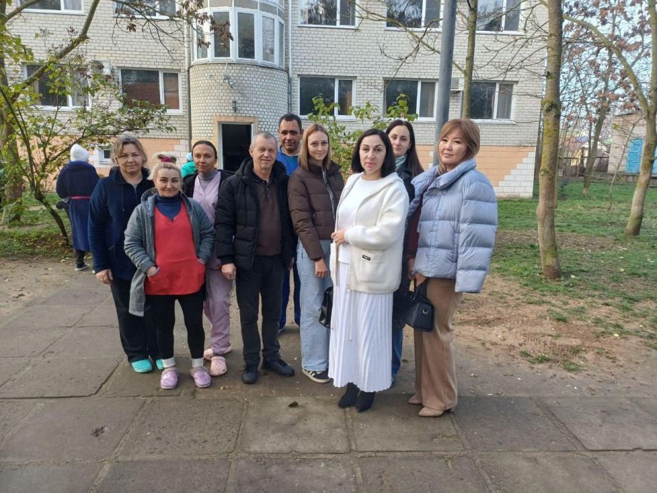 Социальный фонд России в гостях у ГБУ ХО «Днепровский психоневрологический дом-интернат»