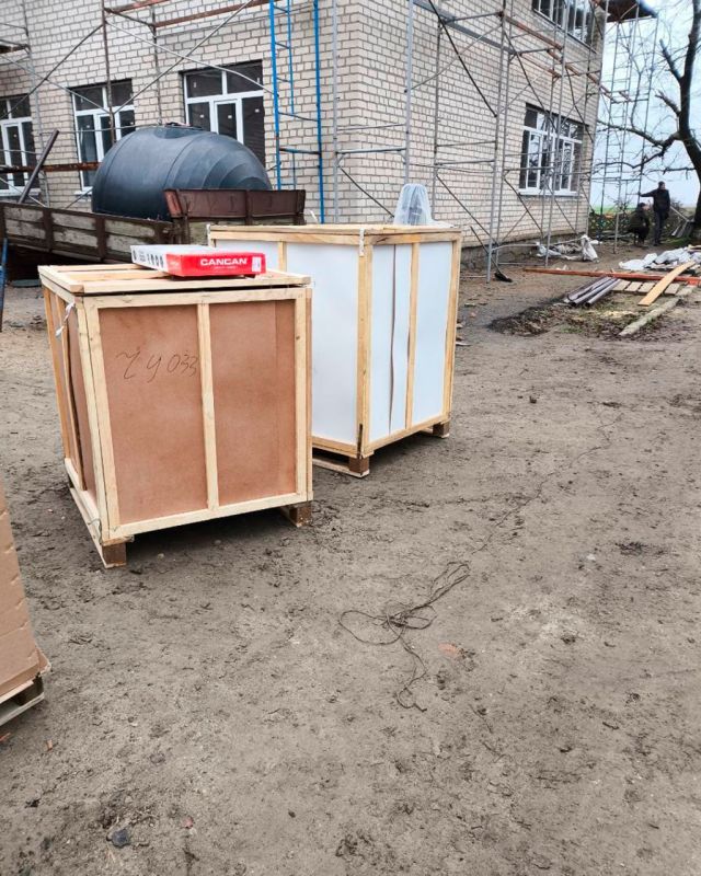 Псковская область доставила оборудование и мебель в детский сад Генического муниципального округа