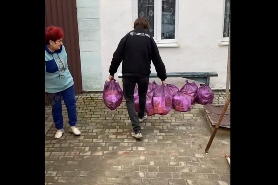 45 продуктовых наборов раздадут инвалидам по зрению в Геническе