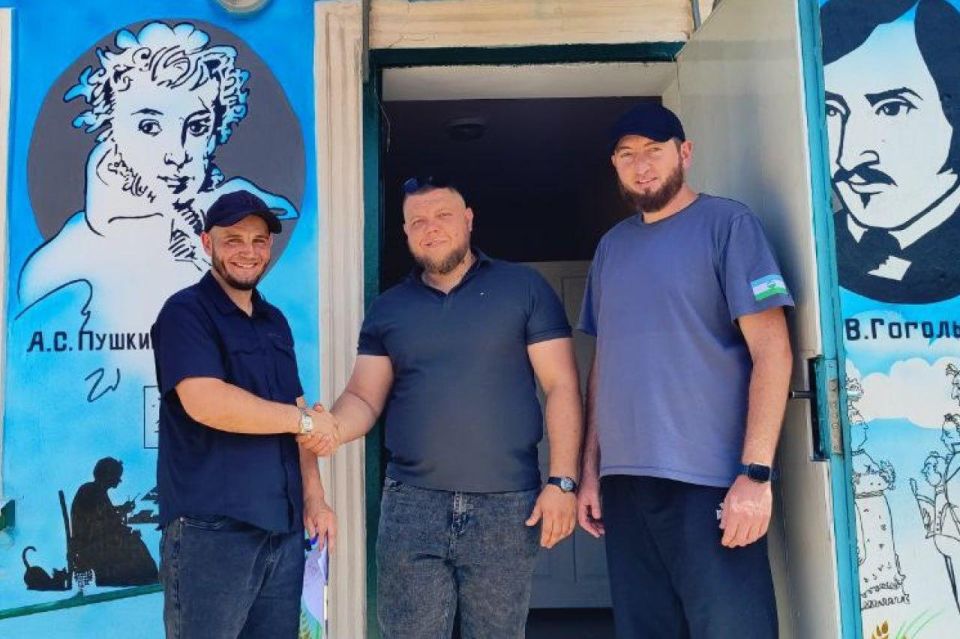 Александр Дудка отметил работу аварийной бригады теплосетей из Кабардино-Балкарии на территории Скадовского округа