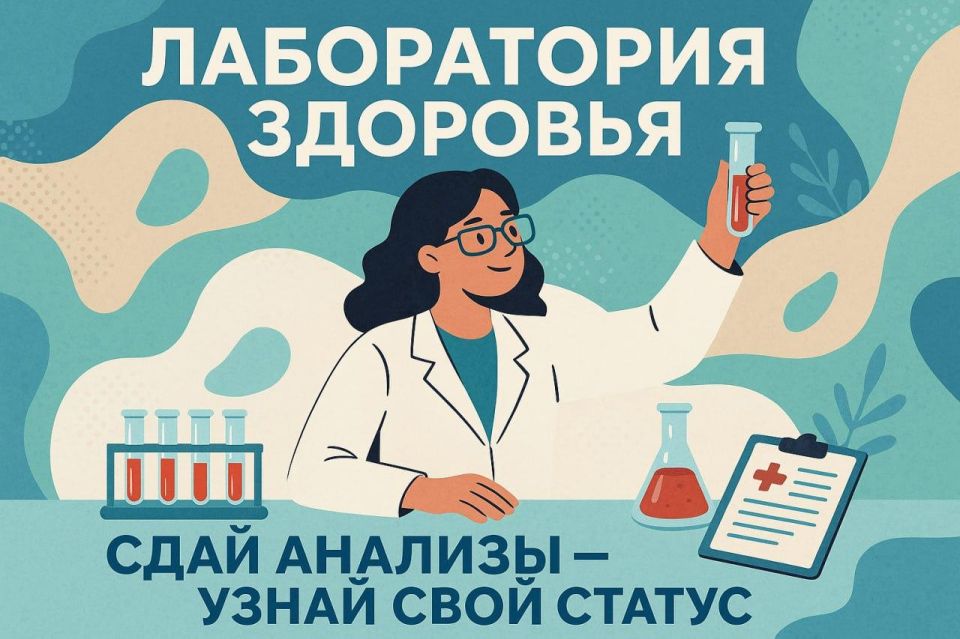Лаборатория здоровья: сдай анализы – узнай свой статус