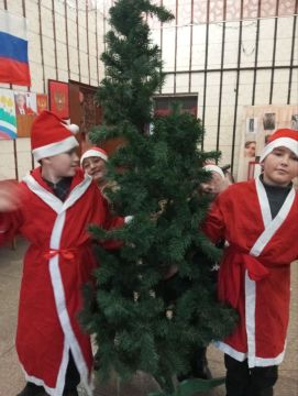 Новогодняя сказка в селе Семихатка