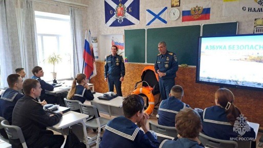 В Счастливцевской школе провели урок безопасного поведения на воде