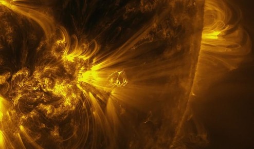 Солнечная вспышка высочайшего класса произошла 8 декабря в 8:01