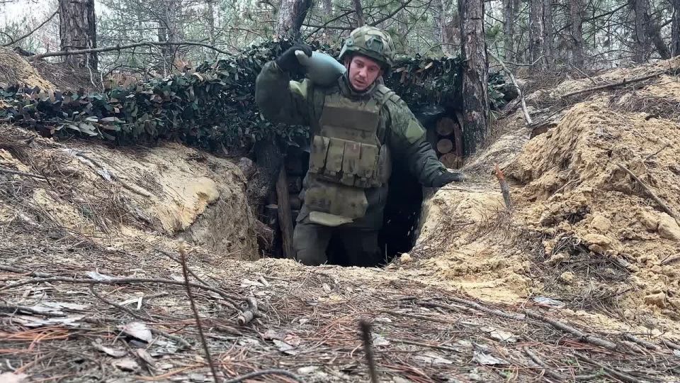 Расчет орудия «Мста-Б» группировки войск «Днепр» уничтожил пункт управления БПЛА на правобережье в Херсонской области